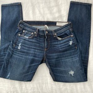 Rag & Bone Dre low rise slim boyfriend jean size 26 barely worn!